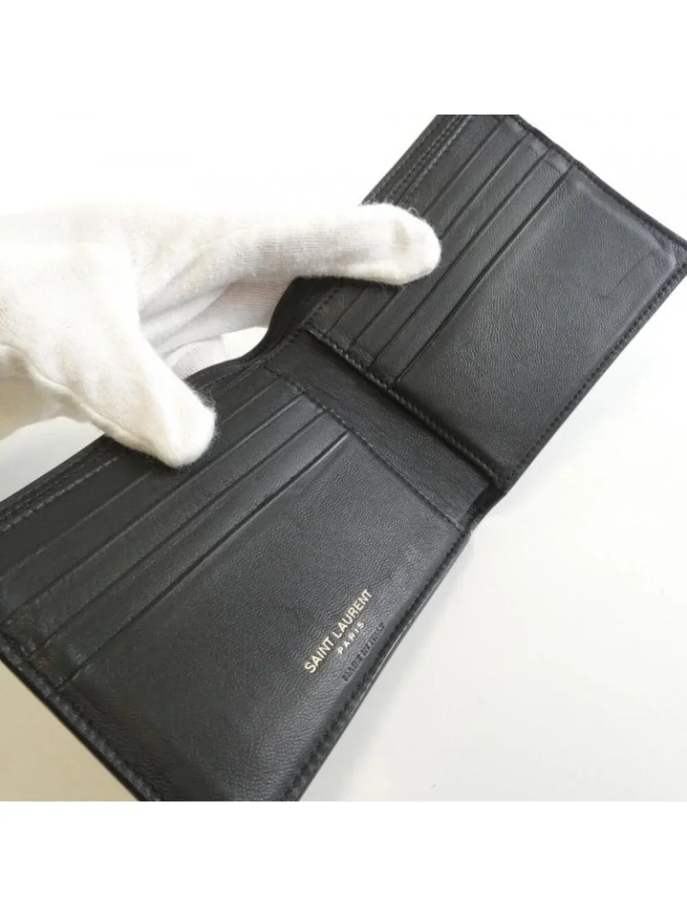 Saint Laurent Dzedw Billfold Black - Picture 4 of 7